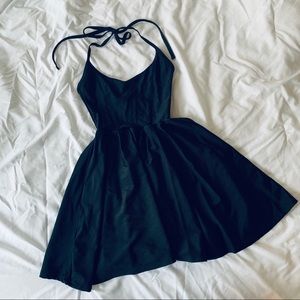 Nylon Tricot Skater Dress